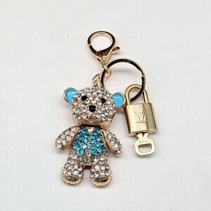 Authentic Louis Vuitton Lock & Key with unbranded Bagcharm, Keycharm, Keychain